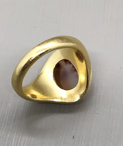 Moss Agate Signet 1865