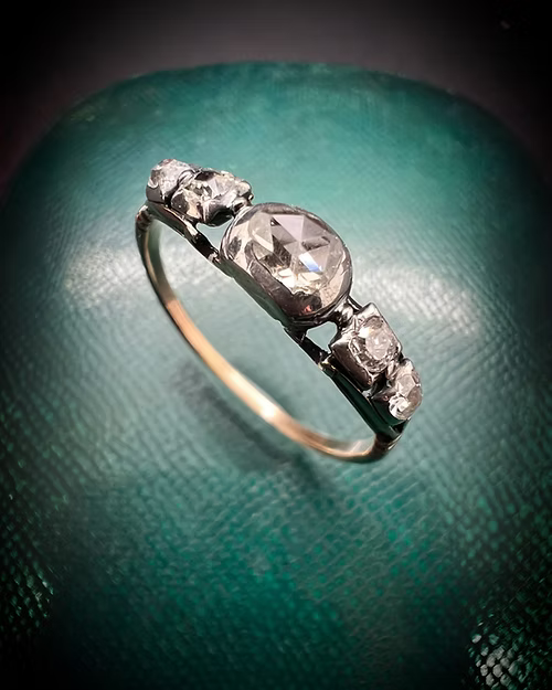 George III Rose Diamond Ring