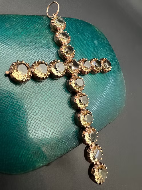 Regency Topaz Cross