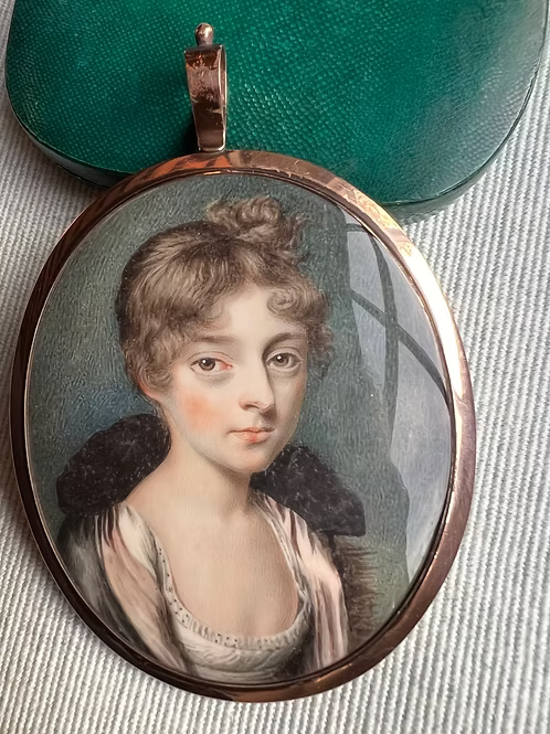 Portrait Miniature by Naish