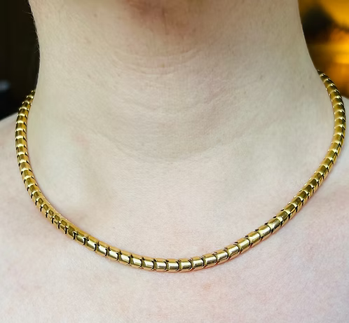 Victorian Snake-link chain