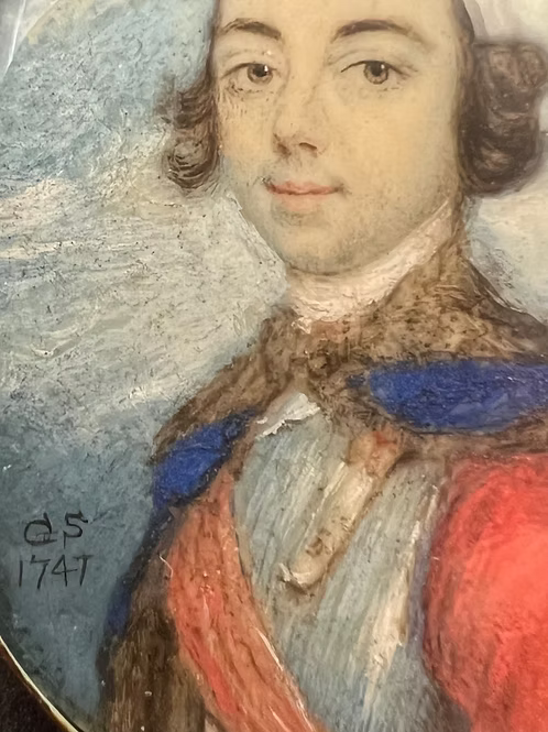 Gervase Spencer Miniature 1747