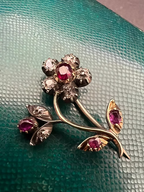 Ruby and Diamond Lacepin c.1820