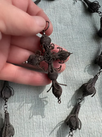 Silesian Fuschia Necklace c.1810