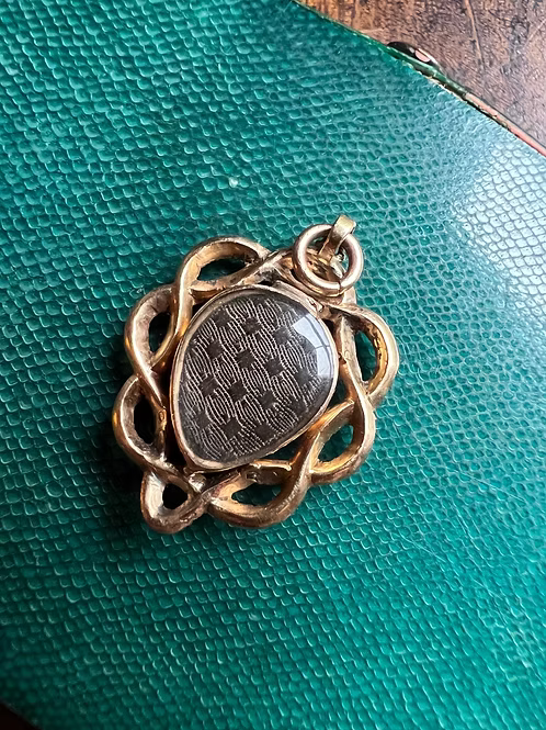 Georgian heart locket pendant