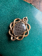 Georgian heart locket pendant