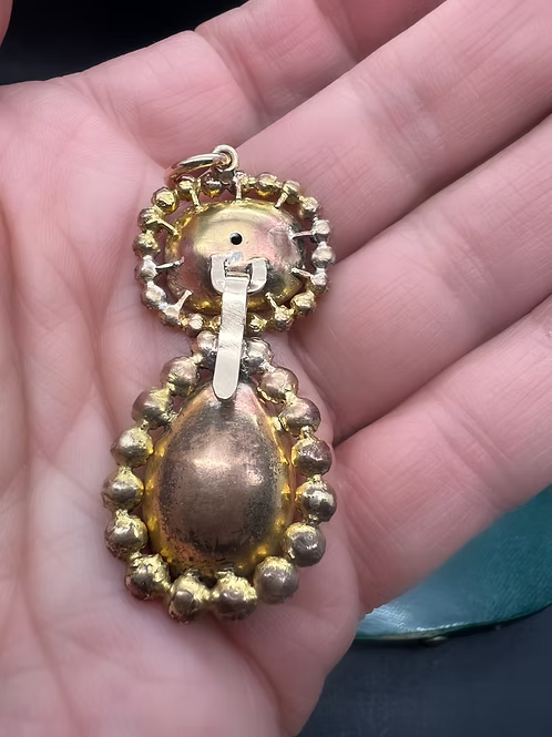 Queen Anne Garnet Drop