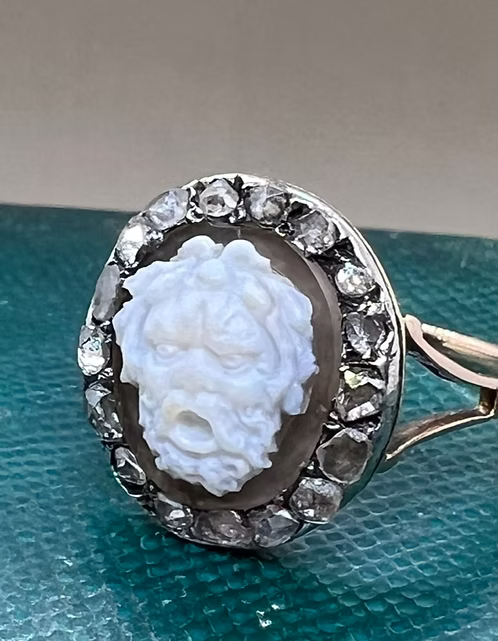 Satyr Cameo Ring