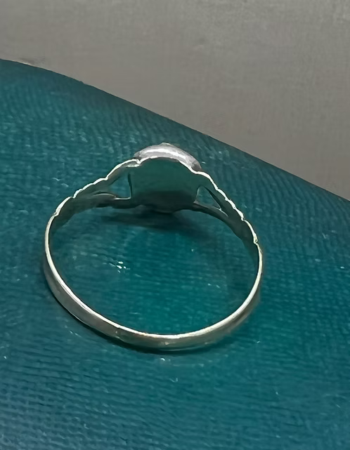Georgian Rose-cut Heart Ring