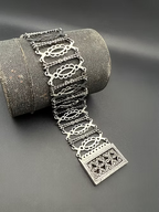 Steel Filigree Bracelet