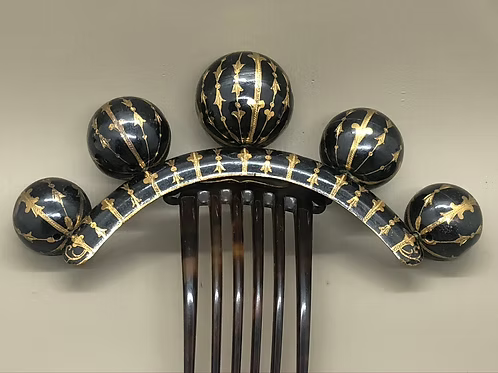 Enamel Hair Ornament