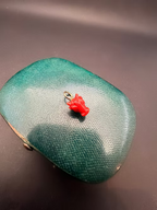 Coral Bull Charm