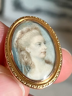 Scottish Portrait Miniature Ring