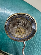 Memento Mori Stuart Crystal Pin c.1690