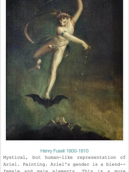 Ariel on a Bat