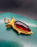 Archeological Revival Garnet Pendant