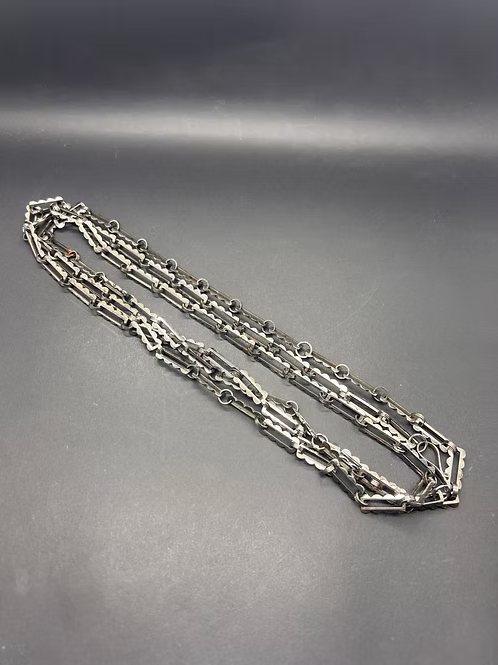 Georgian Steel Guard Chain