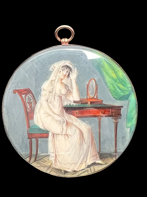A Lady at her Dressing Table