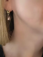 Georgian Topaz Earrings
