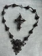 Silesian Fuschia Necklace c.1810