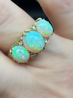 Victorian Opal 3 Stone