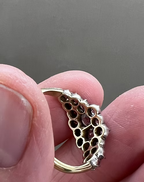 Old Cut Diamond Betrothal Ring c.1840