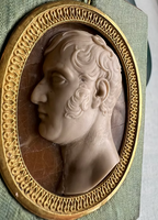 Grand Tour Hardstone Portrait c.1810.