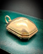 Georgian Foiled Rock Crystal Pendant