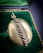 Victorian Rope Twist Locket
