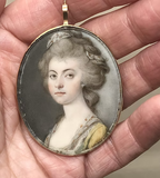 Portrait of a Lady by Joseph Daniel (1758-1803).