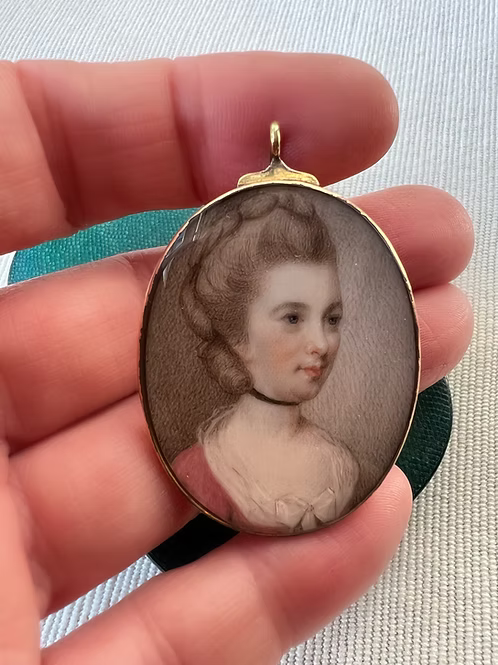 Eleanor Baldwin Portrait Miniature