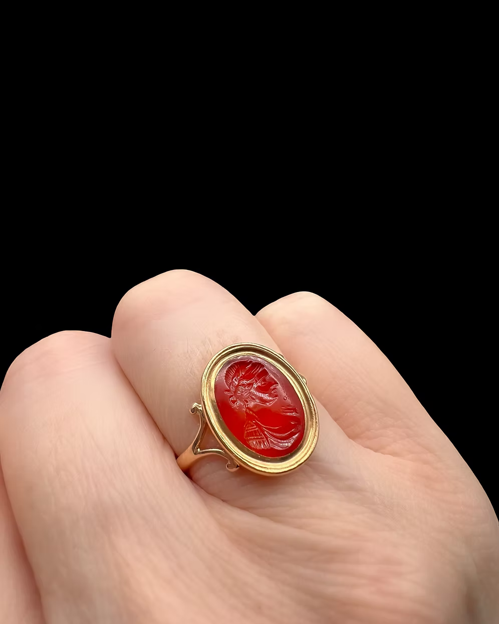 Livia Drusilla Intaglio Ring