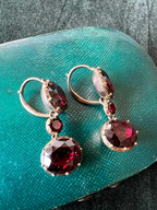 Georgian Garnet Earrings