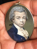 Portrait Miniature of a Gentleman of Colour