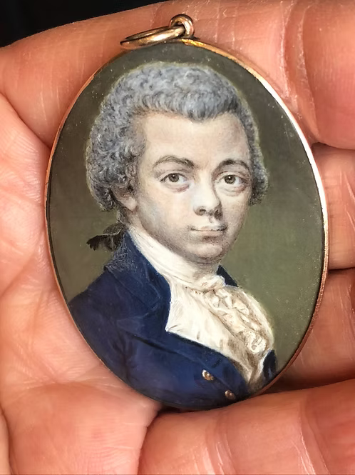 Portrait Miniature of a Gentleman of Colour