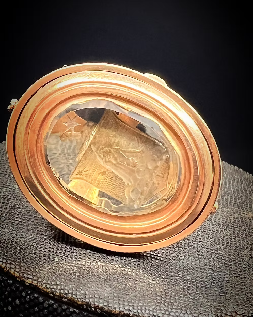 Georgian Swivel Fob Seal for the Oswald Family