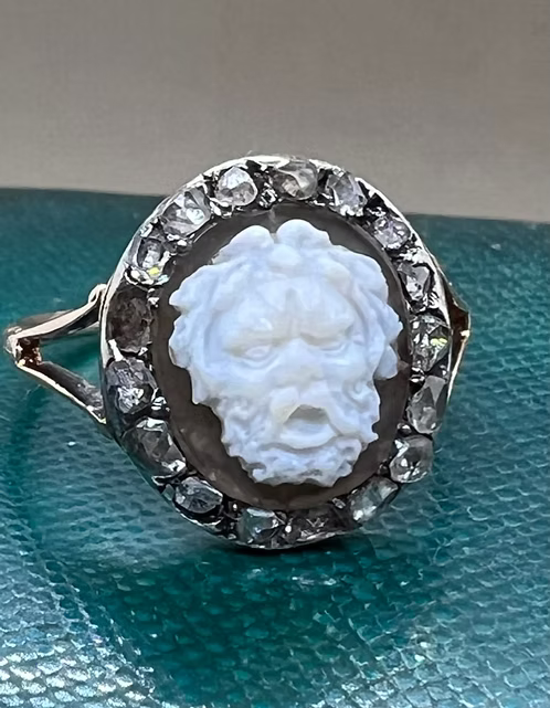 Satyr Cameo Ring
