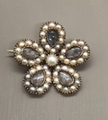 Georgian Pansy Brooch