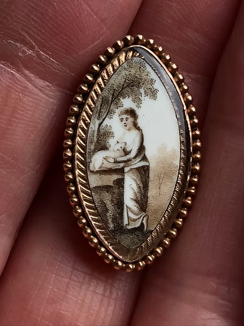 Girl with Lamb