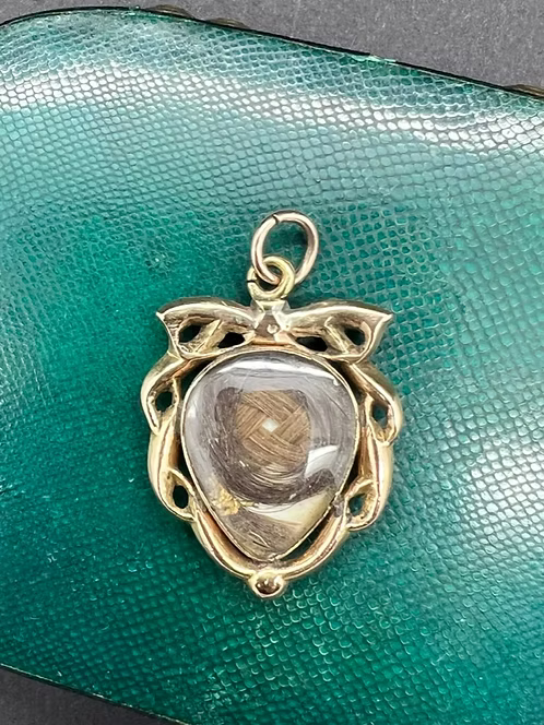 Georgian Mourning Heart c.1760
