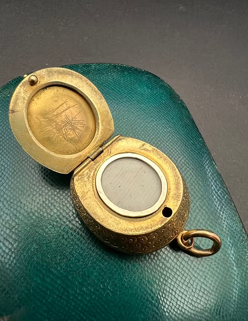 Victorian Horseshoe Locket Pendant