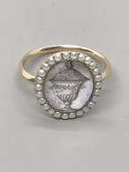 George III mourning ring Morgan Graves 1770