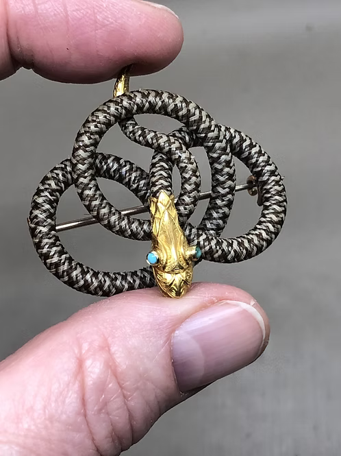 Bicolour Hairwork Snake