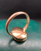 Agate Urn Cameo Ring