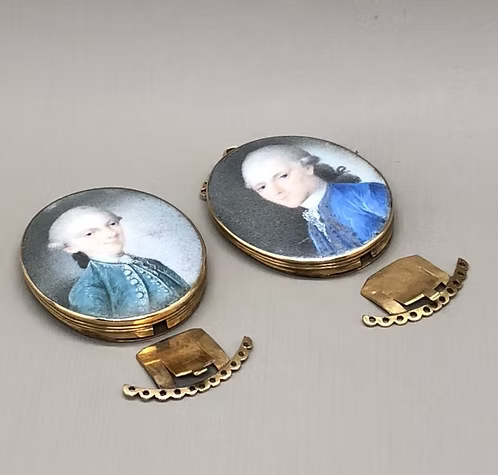 French Rococo brothers c.1760