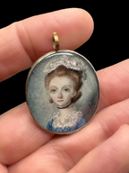 Portrait Miniature Pendant