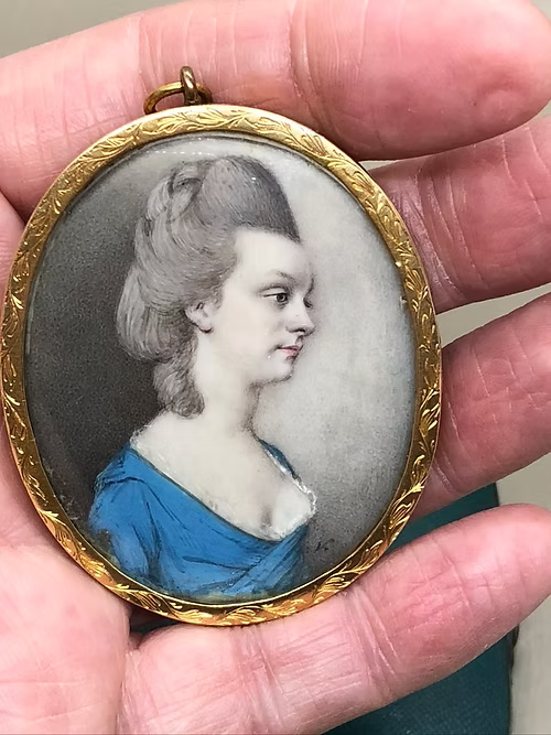 Lady in Blue