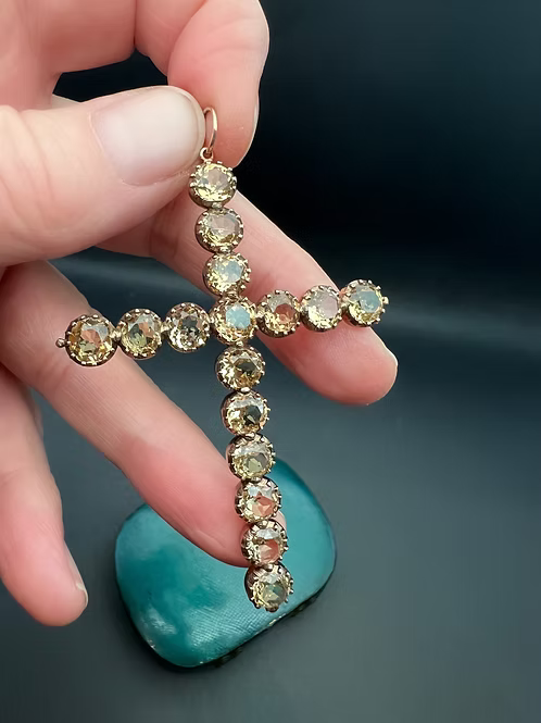 Regency Topaz Cross