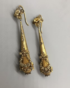 Regency Lyre earrings c.1820