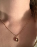 Georgian Topaz Heart